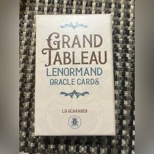 Grand Tableau Lenormand Cards~Classic Fortune Telling Deck LIKE NEW NOT SEALED